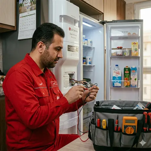 خدمات نمایندگی یخچال ال جی اصفهان