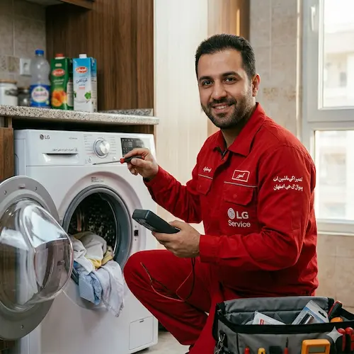 تعمیر ماشین لباسشویی ال جی در اصفهان