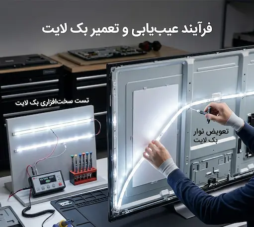 علت کم نور شدن تلویزیون ال جی چیست؟