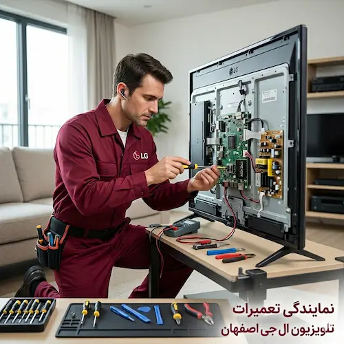 تعمیر تلویزیون ال جی در اصفهان